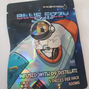 Blue Fizzy Stars